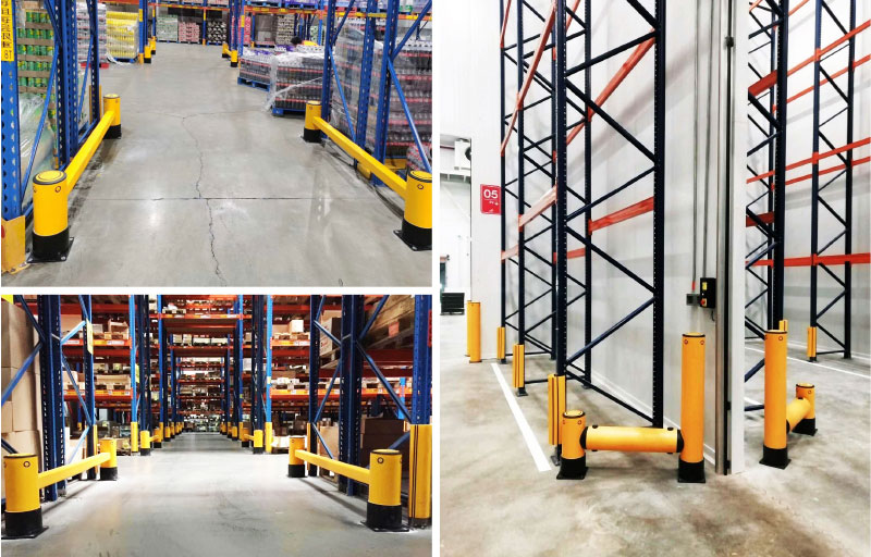 Racking Upright Protectors  Rack End  Protector Guard  Warehouse Safety Bollard