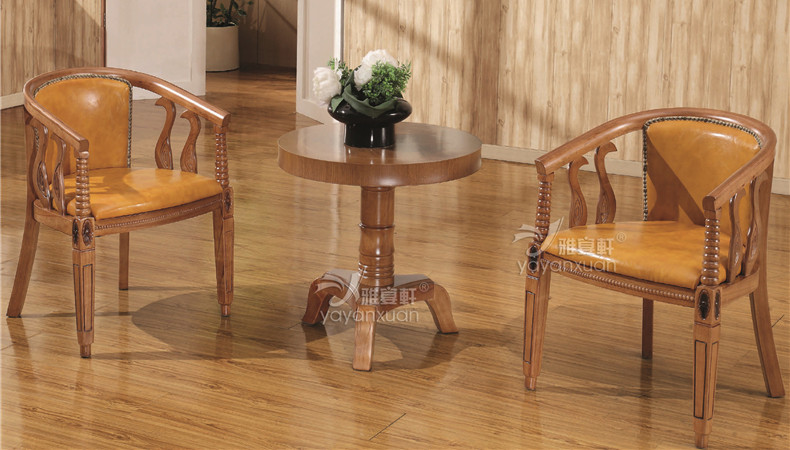 2 Seater Table And Chairs Of Wooden Material For Sale With Low Price (YW-803)