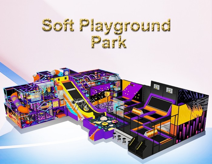 Indoor Soft Playground With Slide And Climbing And Epp Amusement Park