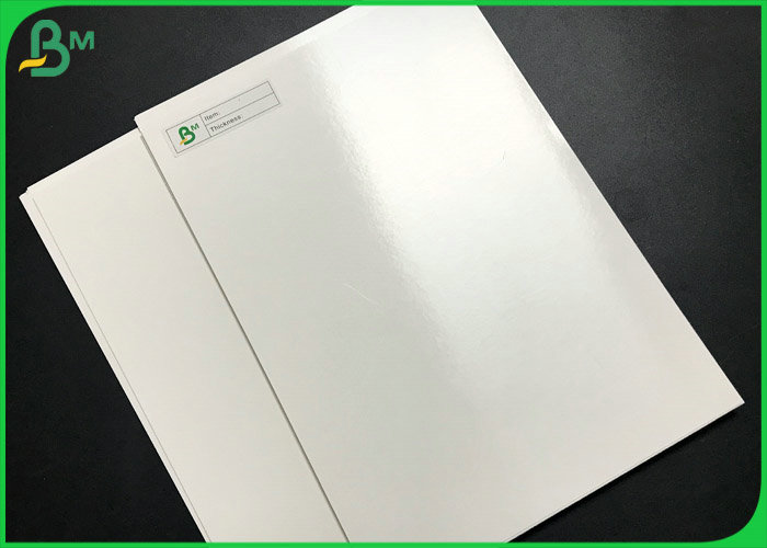 Glossy PE Coating Paper 300g + 15g LDPE Laminated White Fbb Cardboard Sheets