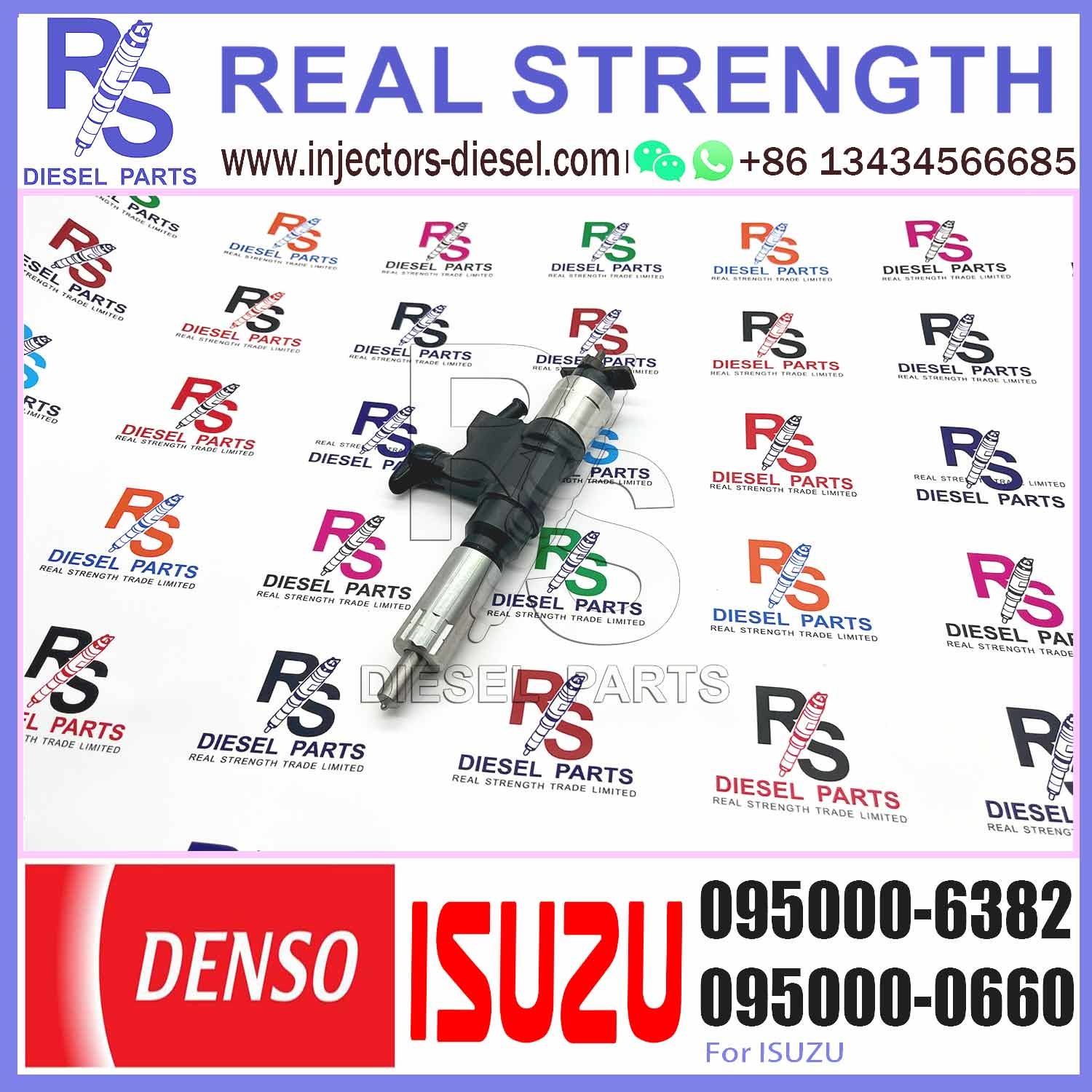 Fuel Injector 8976097902 8-97609790-2 095000-6382 for 4KH1 Engine Parts
