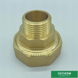 China Heavier Type Brass Threaded Inserts CW617N Brass Threaded Union on sale