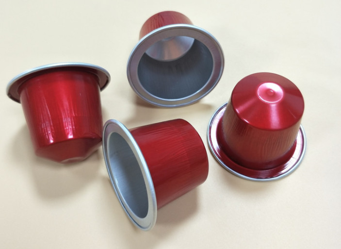 15g Aluminum Drinking Cups CMYK 4C Nespresso Coffee Cups