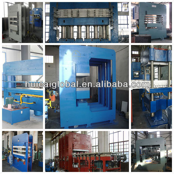 CE ISO9001 Vulcanizer EVA Foam Sheet Making Machine with Structure Column or Frame