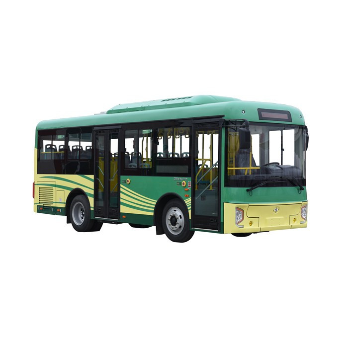ZEV 7.7m Diesel City Bus Vehicle Diesel Engine 25 Seats LHD RHD With AC