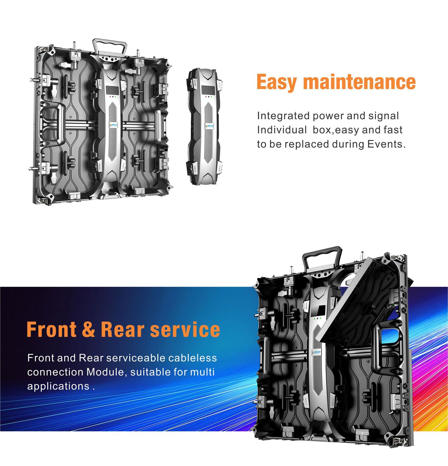 Rental Show Indoor P2 P3 P4 SMD Stage Hanging Led Stage stacking Events LED Display