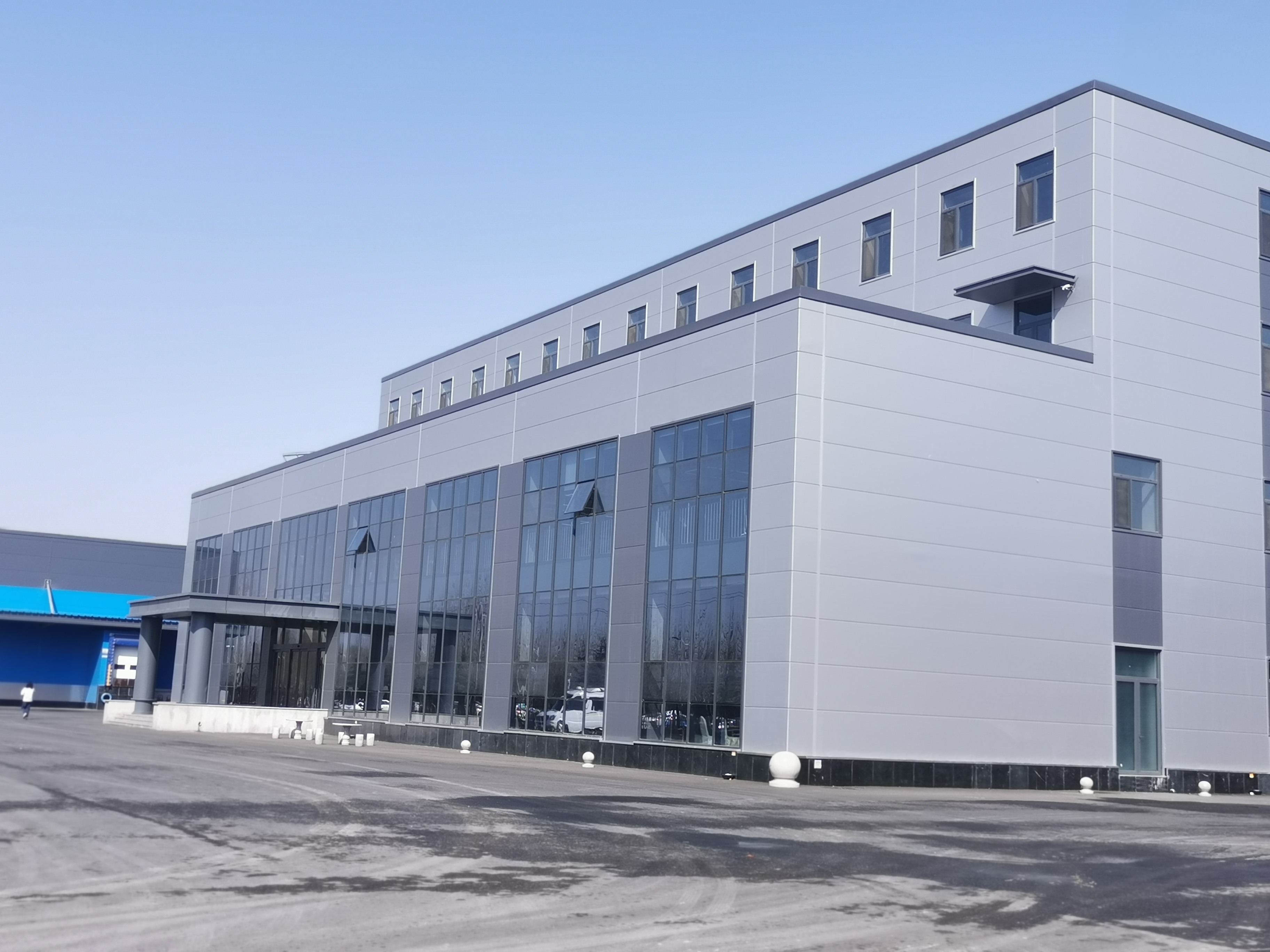 Prefabricated Steel Structure Erection Maize Processing Mill Workshop Plant