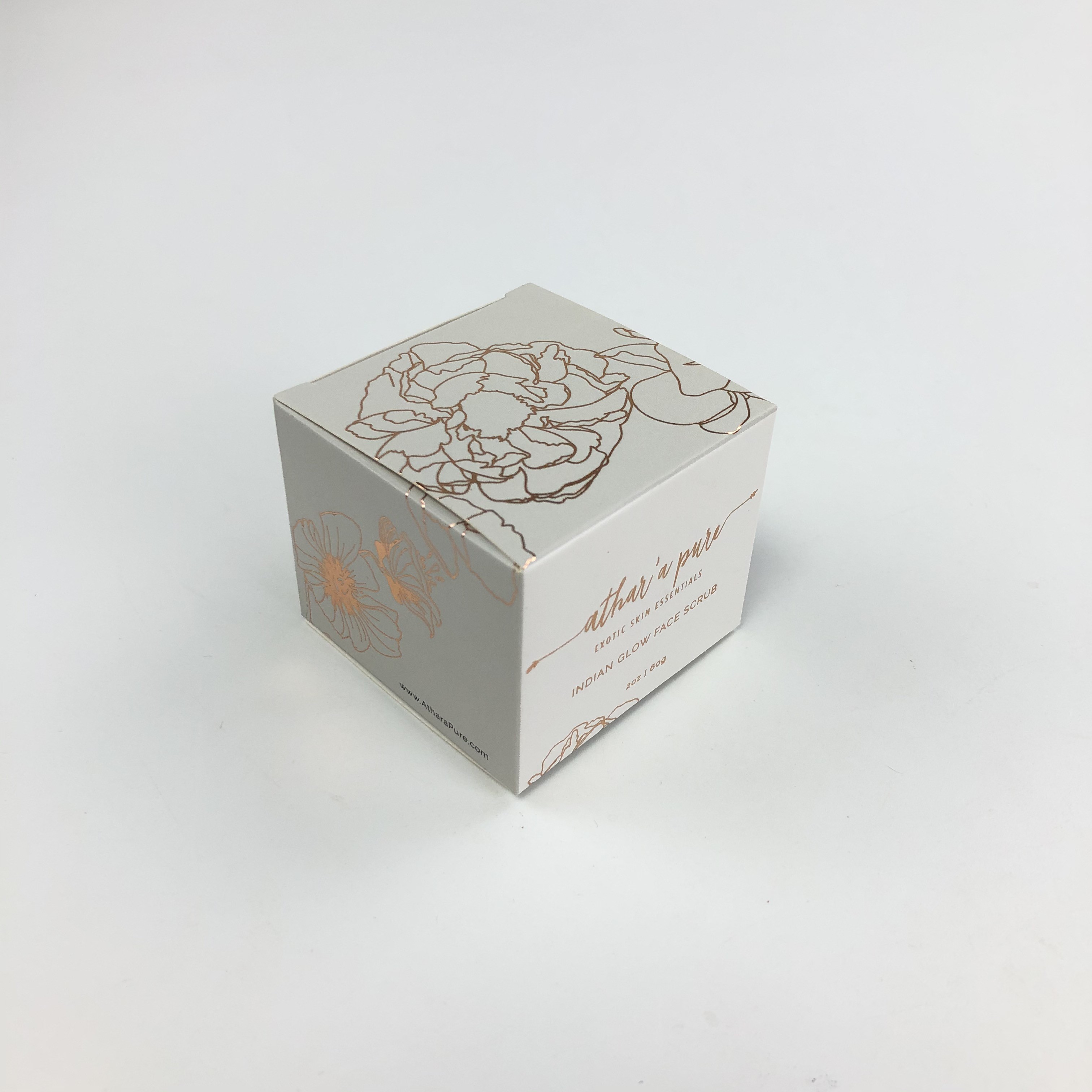 Custom spot uv cosmetics packaging folding carton box printing