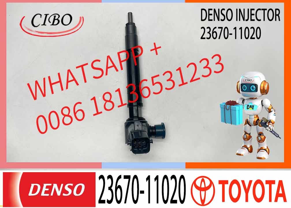 High Quality Diesel Fuel Injector 23670-09430 23670-19025 23670-11020 295700-0560