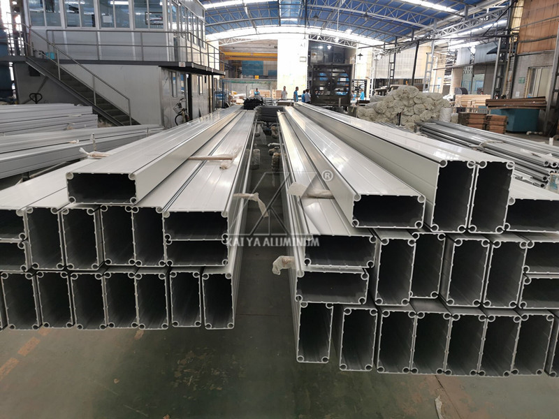 7001 7075 Extruded Aluminium Tube Profiles Rectangle Sun Shade Tent Frame Pipe