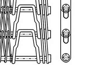 Flexible Rod Conveyor Belt