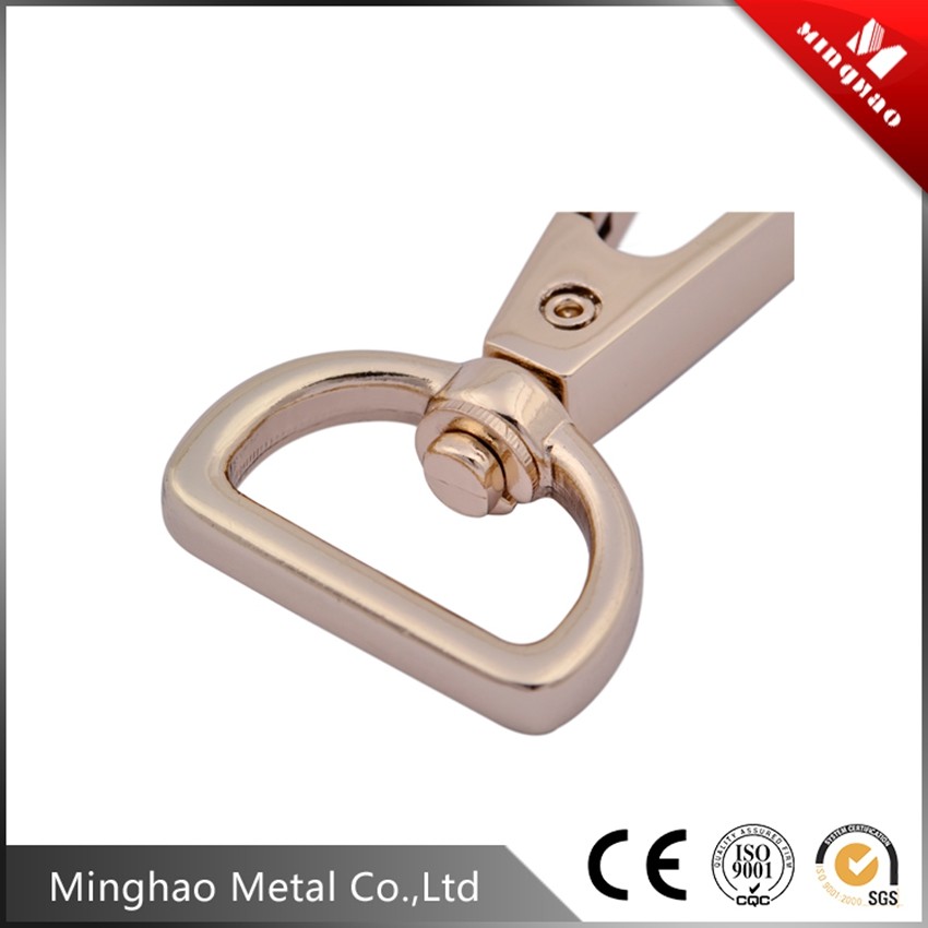 High quality swivel snap hook for bag accessories,18.2*51mm,Zinc alloy snap hook
