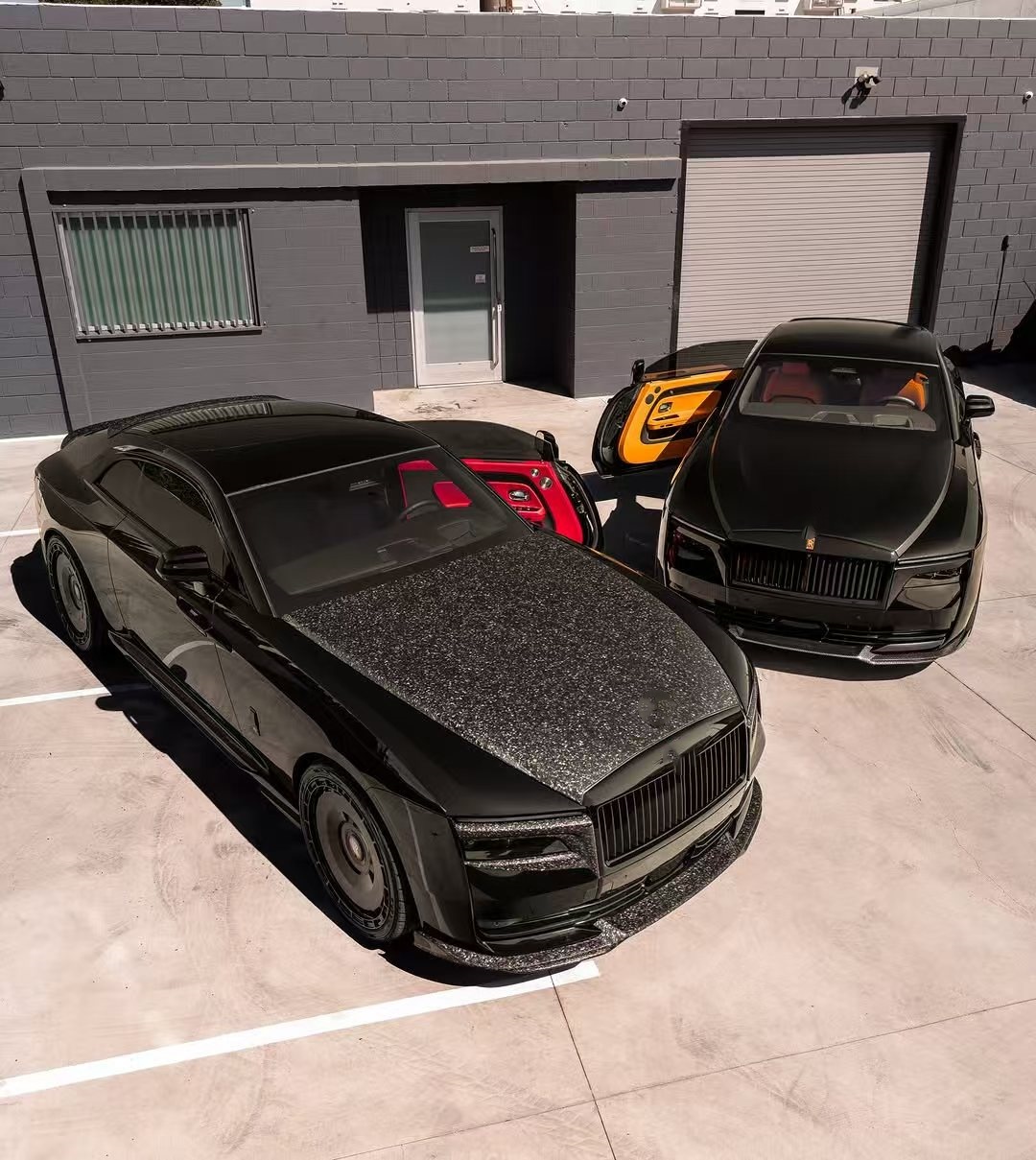 Spectre Rolls Royce Body Kit 1016 Style Hood Body Kit 1998 Front Lip Diffuser Spoiler