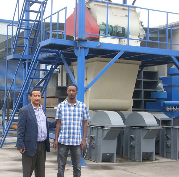 Simple Tile Adhesive Dry Mortar Plant Wall Putty Making Machine