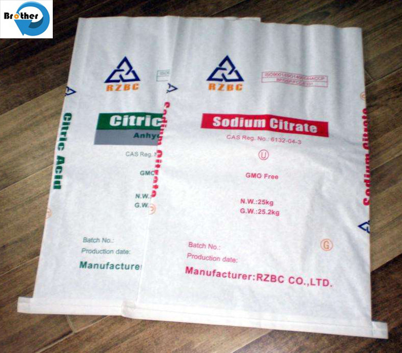 25kg 50kg Logo Printing 2 Ply Kraft Paper Laminated PP Woven Valve Cement Bag