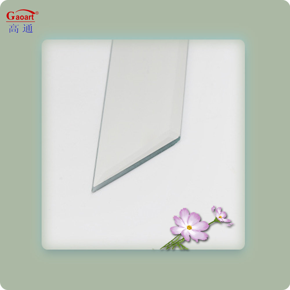 Bath Mirror Square Wall Inflatable Ball Sticker Two-Way Wavy Full Length Decor Mirror