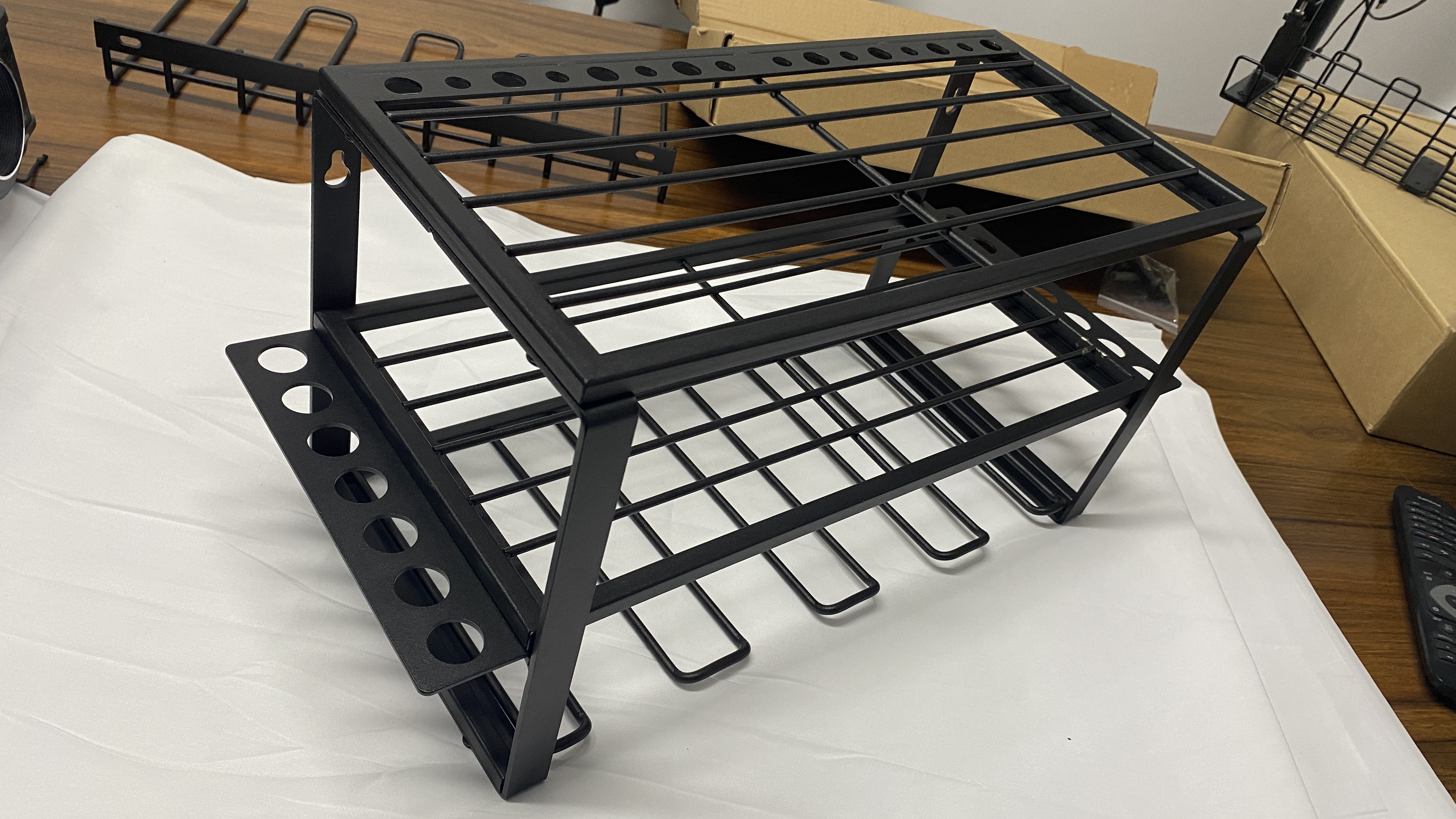 Metal Tool Shelf Garage Tool Organizers and Storage Power Tool Organizer 410*200*230mm
