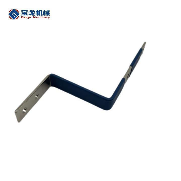B59 Nickel Plated Blue Positive Lead-out Bus Bar with Insulation Sleeve and Long-lasting