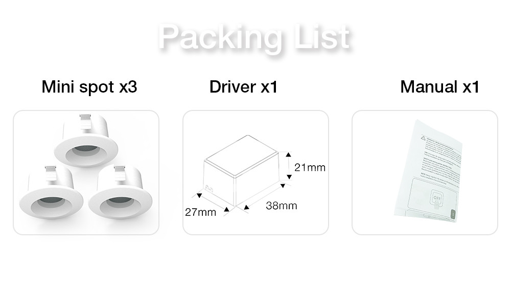 White Anti Glare Ceiling Spotlights Dimmable For Window