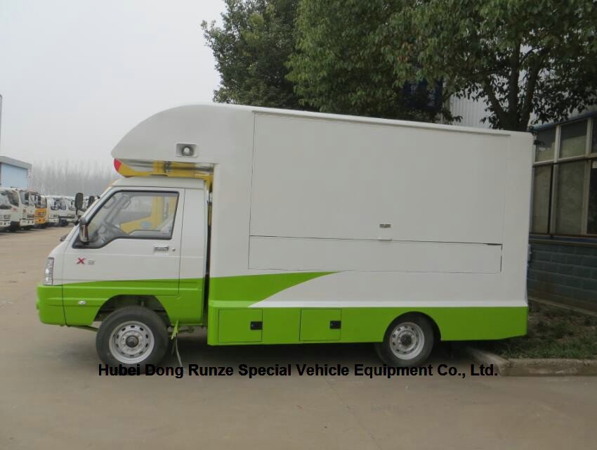 Custom Color JAC Mobile Kitchen Truck , Street Mobile Fast Food Van