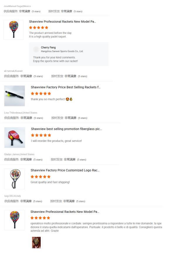 Pala Paddle Tennis Racquets Fiberglass PU Raqueta De Padel