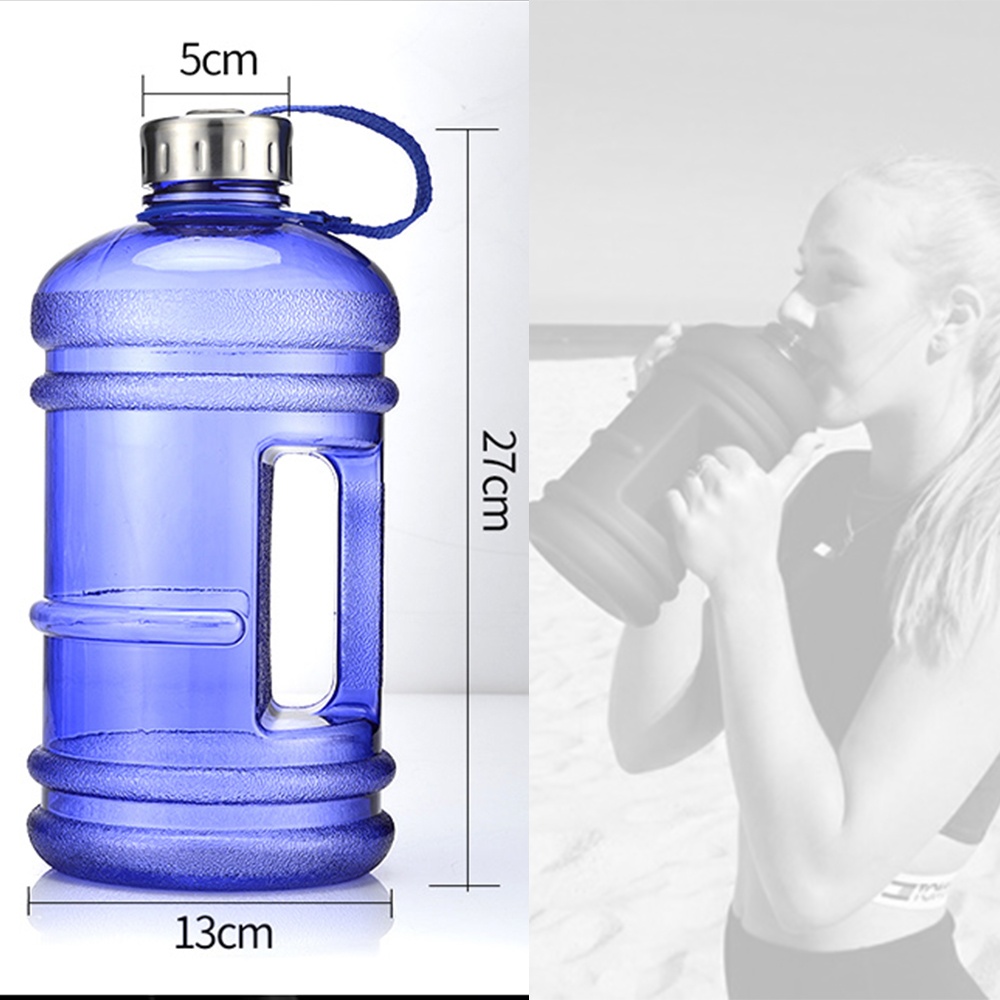 BPA FREE Latest Large Multi-capacity Portable 3.78L Water Bottle 1 Gallon GYM Plastic Water Jug Bottle With Easy Carry Handle