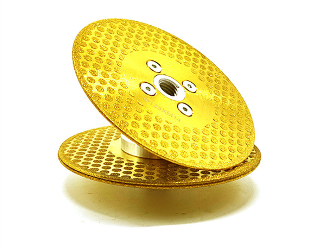 180mm Vacuum Brazed Porcelain Tile Grinding Cutting Disc CE