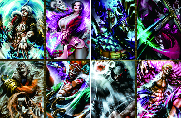Anime Lenticular Flip With 3 Changing Images For Art Decoration