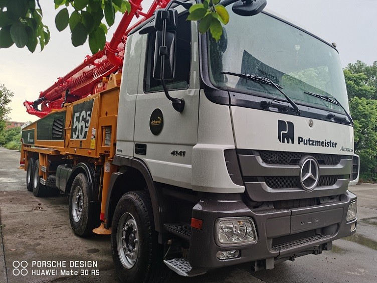Reconditioned Concrete Mixer Pump Truck M56-5 BENZ Euro4 PUTZMEISTER