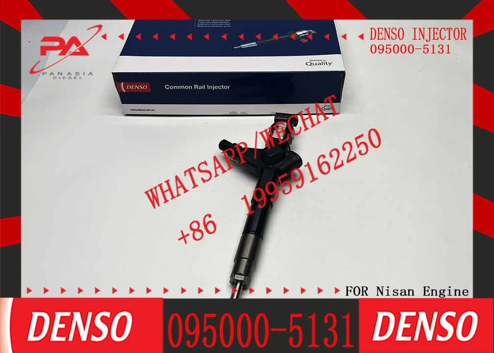 High Quality Common Rail Fuel Injector 095000-5131 095000-5132 095000-5133 095000-5134 095000-5135 for NISSAN Almera YD2