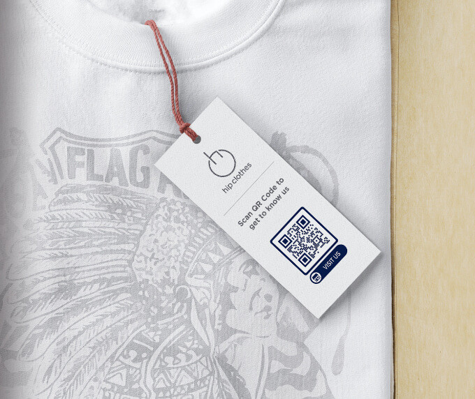 ECO Friendly RFID Tag Sticker For Lost Items Flexo Printing