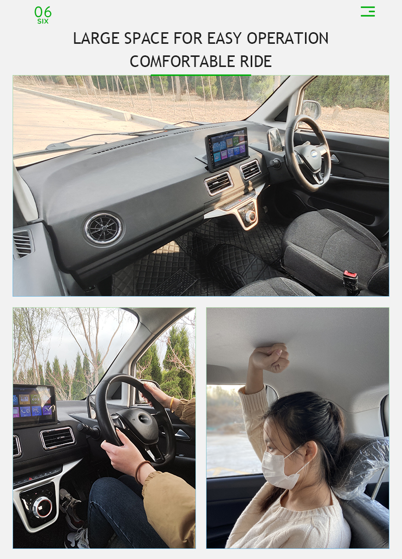 300km Long Range High Speed Blaval Mini EV Auto Electric Mini Car with Touch Screen and Maximum Torque Nm of 100-200Nm
