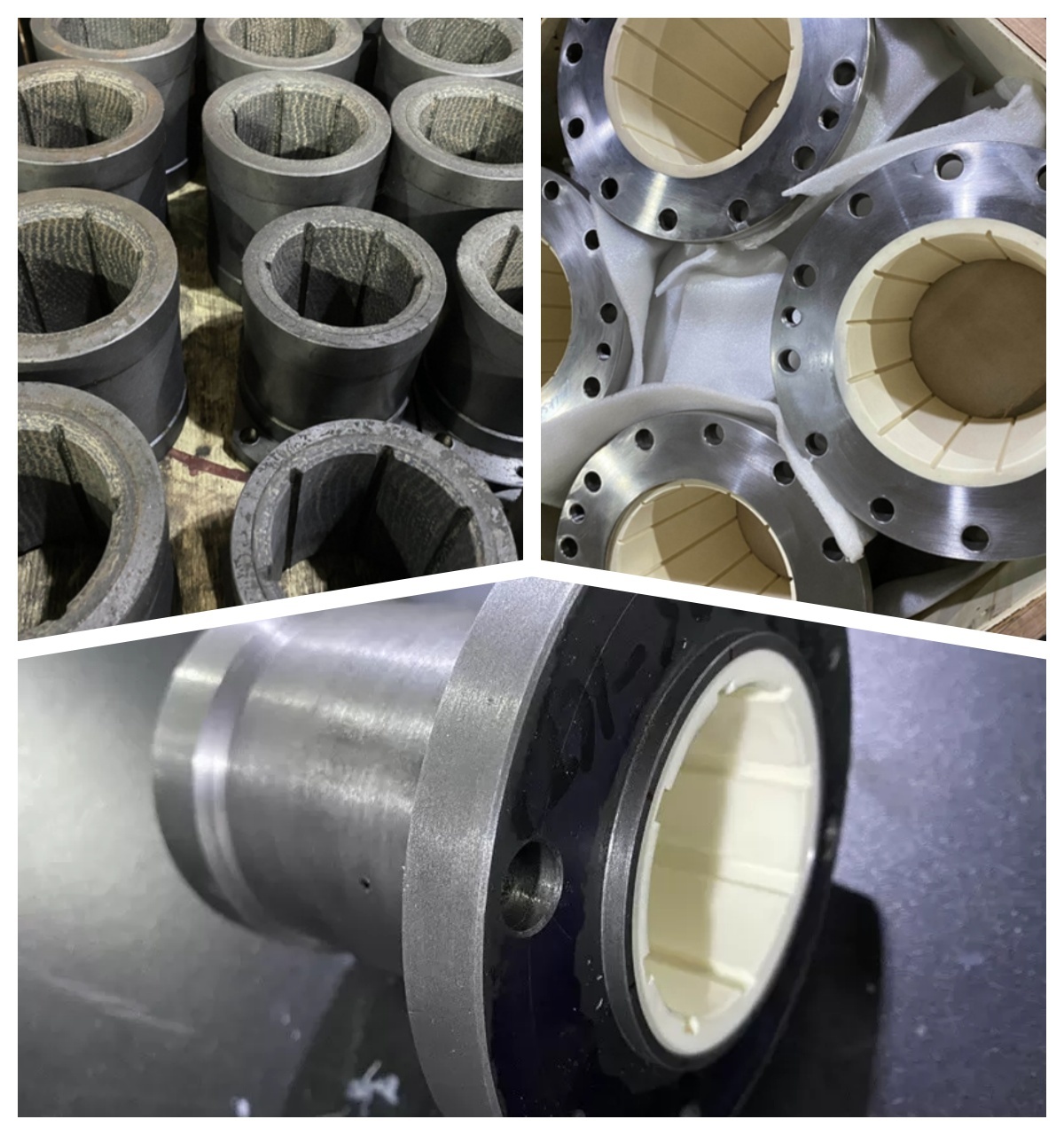 Water Lubricated bearings For Pumps Interference Press Fit Graphite Classification Tear-Resistant Replacement to Thordon SXL