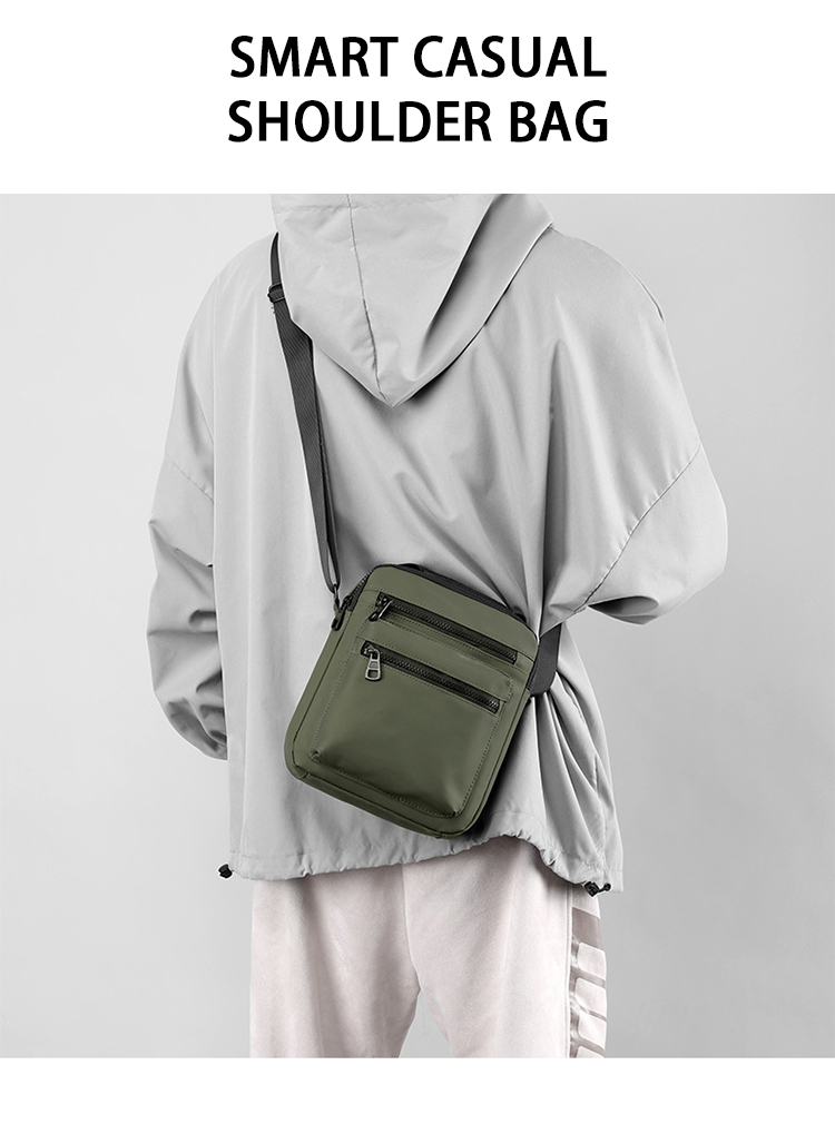 Wholesale Waterproof Casual Messenger Bags Shoulder Men's Crossbody Bag OEM
