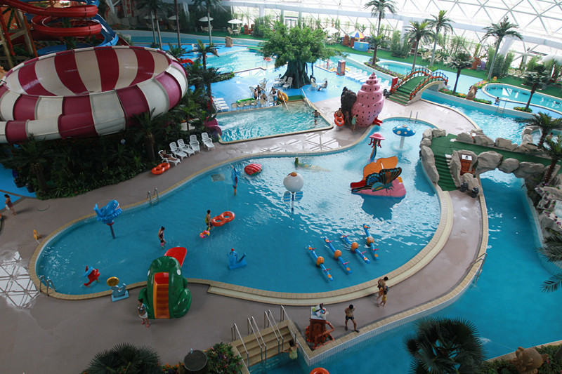 Sea World Meters Cube-Vison Waterpark Project , Large Indoor Water Wark