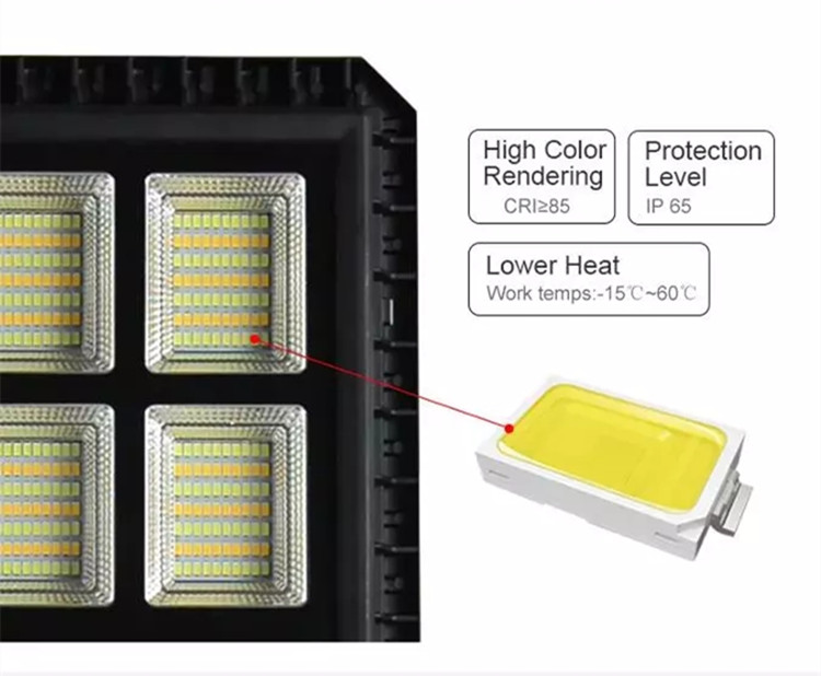 Remote Control Solar Garden Street Light , Solar Powered Outdoor Street Lights