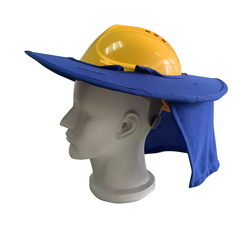 Neck Protector Size 35 x 19 cm Sunshade Helmet Curtain for Breathable Sun Protection