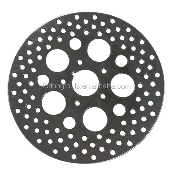 Harley Davidson XLH 883 Sportster Rear Brake Disc Rotor in Stainless Steel or Titanium with Mounting Hole 5 Position Rear