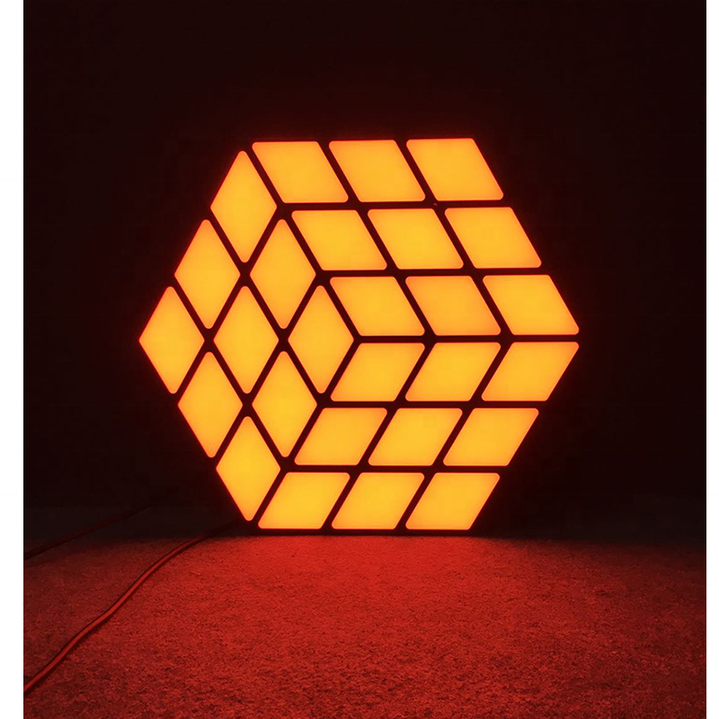 Professional Lease commercial activity lighting equipment 3D magic cube wall for performance Singing Contest