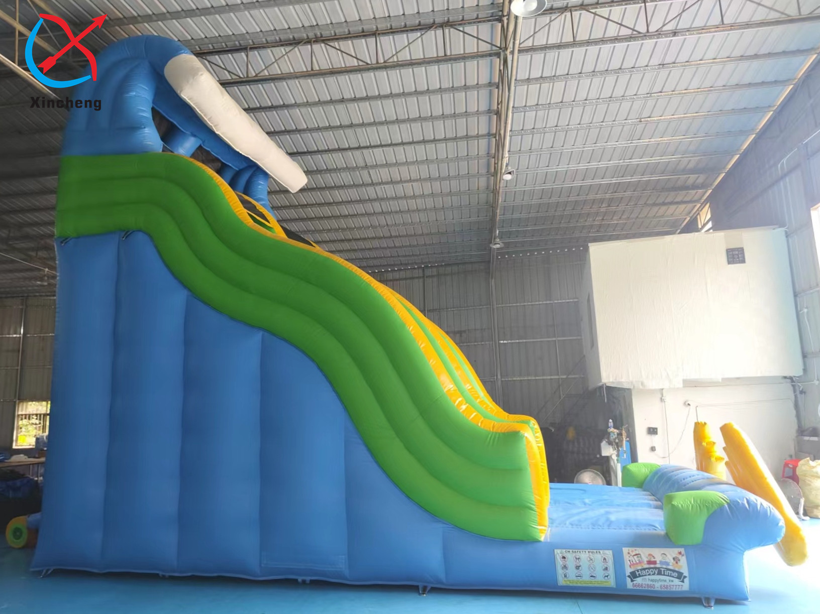 4x8x8m Commercial Inflatable Slide Inflatable Dry Slides Outdoor