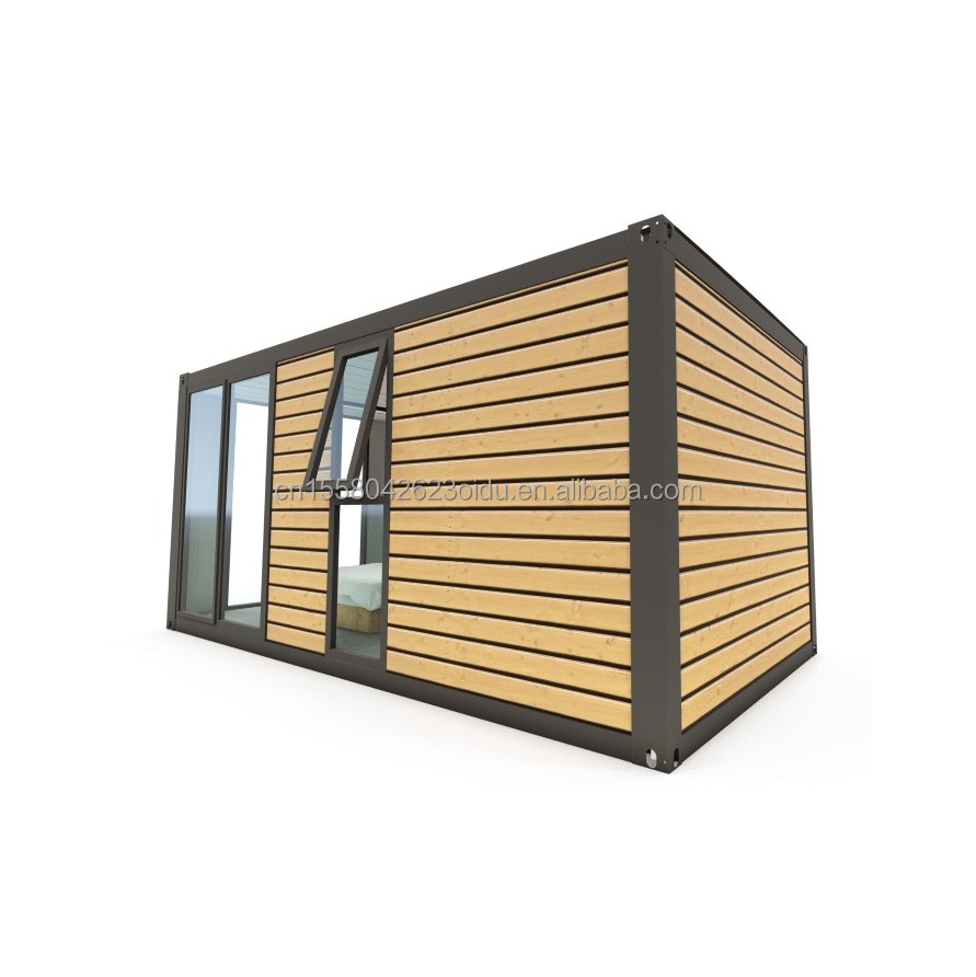 20 40 FT Modern Design Expandable Container Prefabricated Wooden Color Garden House for a Customized Living Experience