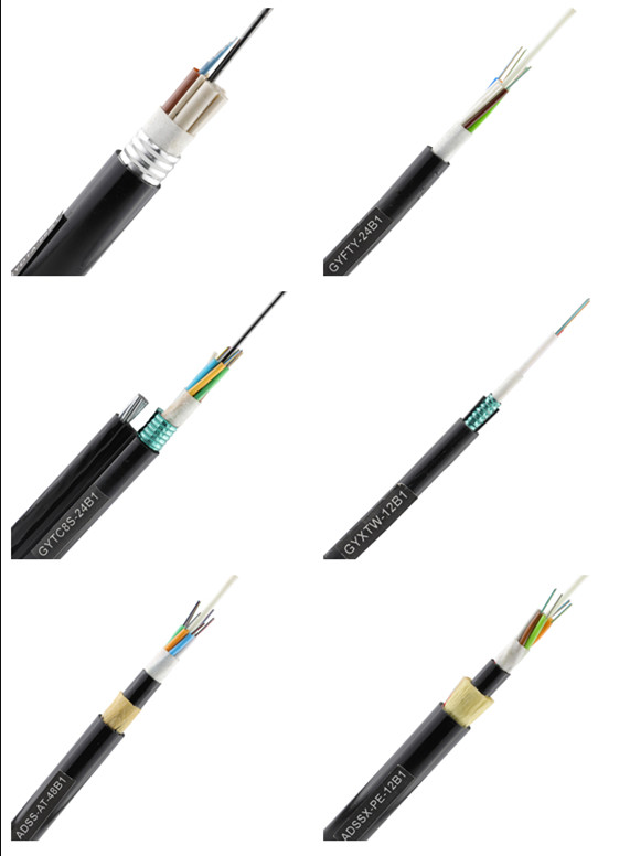 GYTC8S Central Loose Tube Armored Fiber Patch Cable 28 Strand 24 Strand