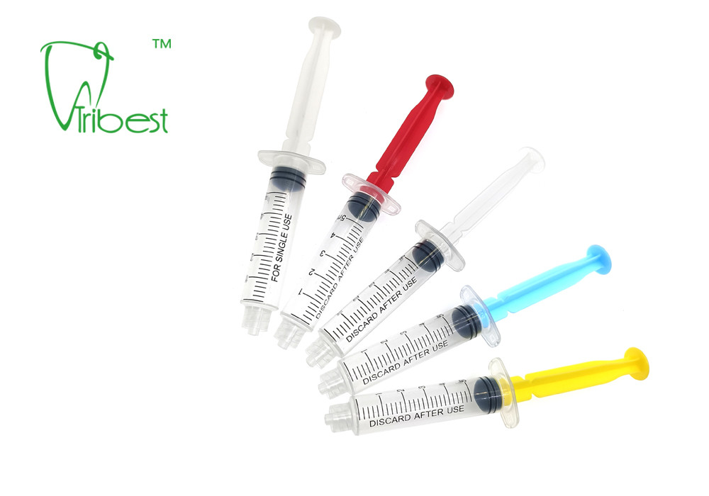 Medical Self Aspirating Disposable Colorful Dental Syringe 5ml