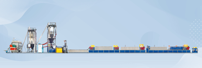 Integral Type Plastic Strap Production Line 9-32mm PP Strap Extrusion Machine 2