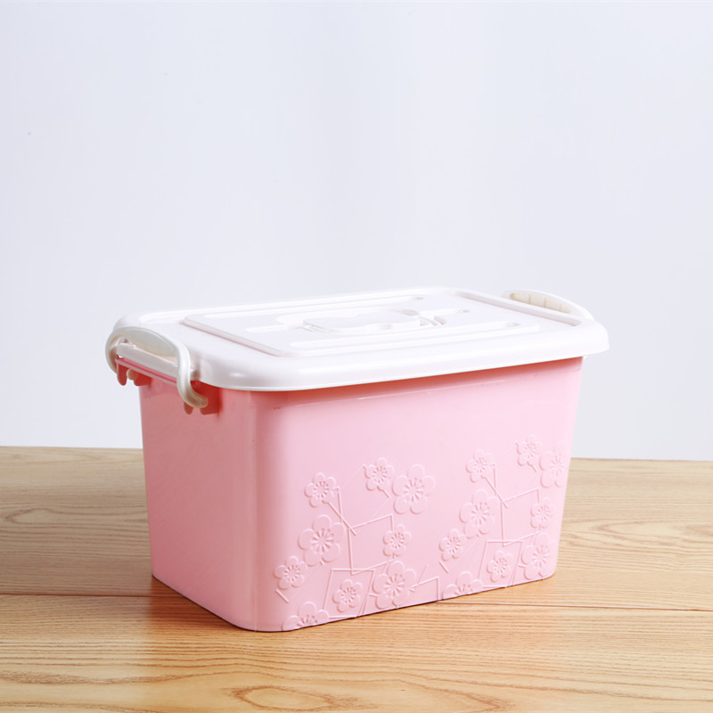 Toy Plastic Organizer Box With Lids