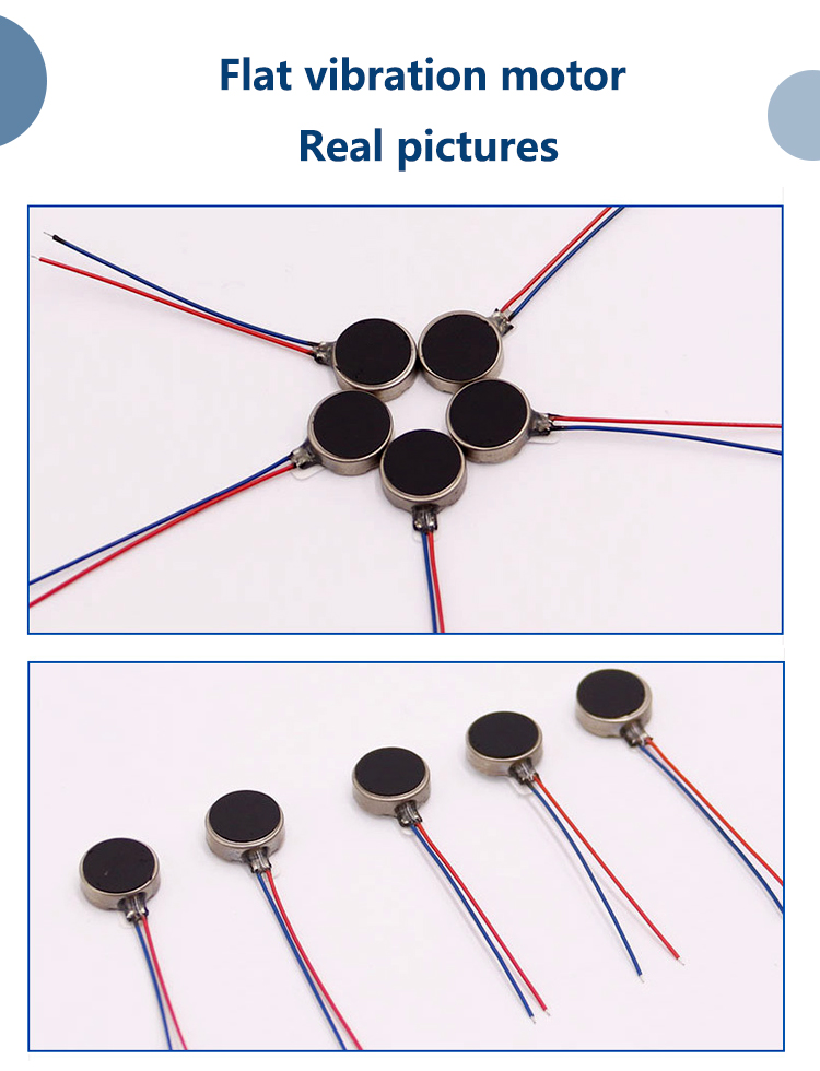Faradyi Customize 1020,1027,1034 Brushless Brush Dc 3v Coin Flat Vibrating Micro Motor