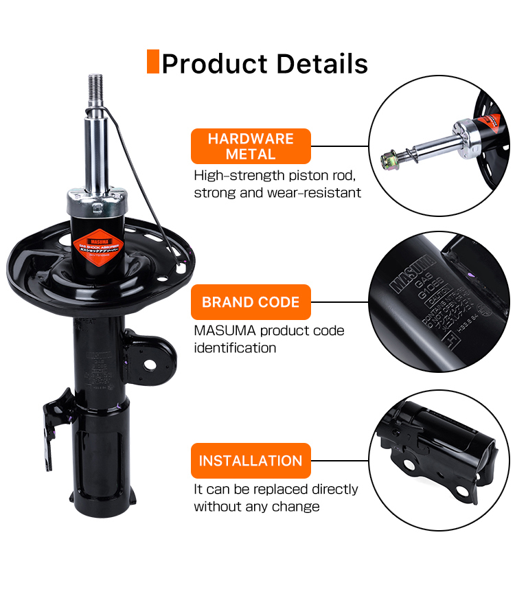 JAPAN Car Model TOYOTA 339124 Front Shock Absorber by MASUMA 4060A049 4060A050 4060A174