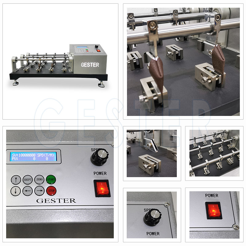 ISO 17694 Bally Resistance Flexing Tester For Leather Materials