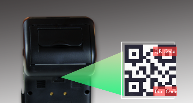 Capacitive Touch 58mm Thermal Receipt Paper Rolls for Good Partner Mini POS Terminal
