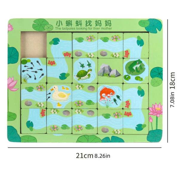Puzzle Toys Finding Routes Kids Board Game Custom 3d Puzzle Board Wooden Toys Children Thinking Logic Training Toy